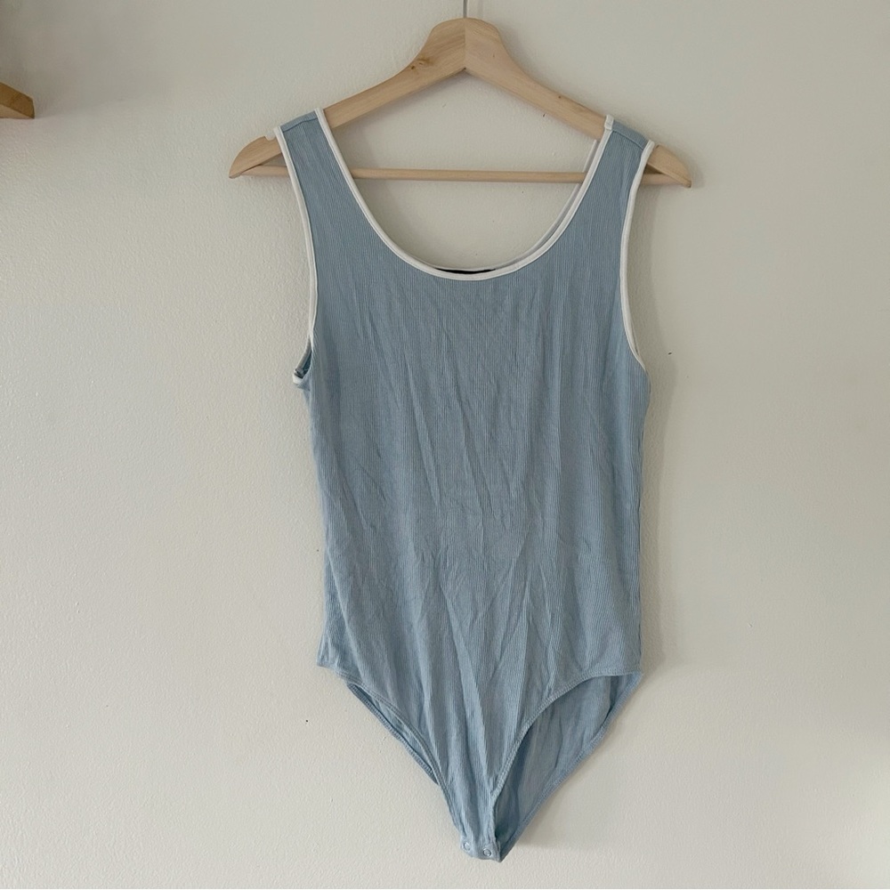 Forever 21 retro ringer bodysuit